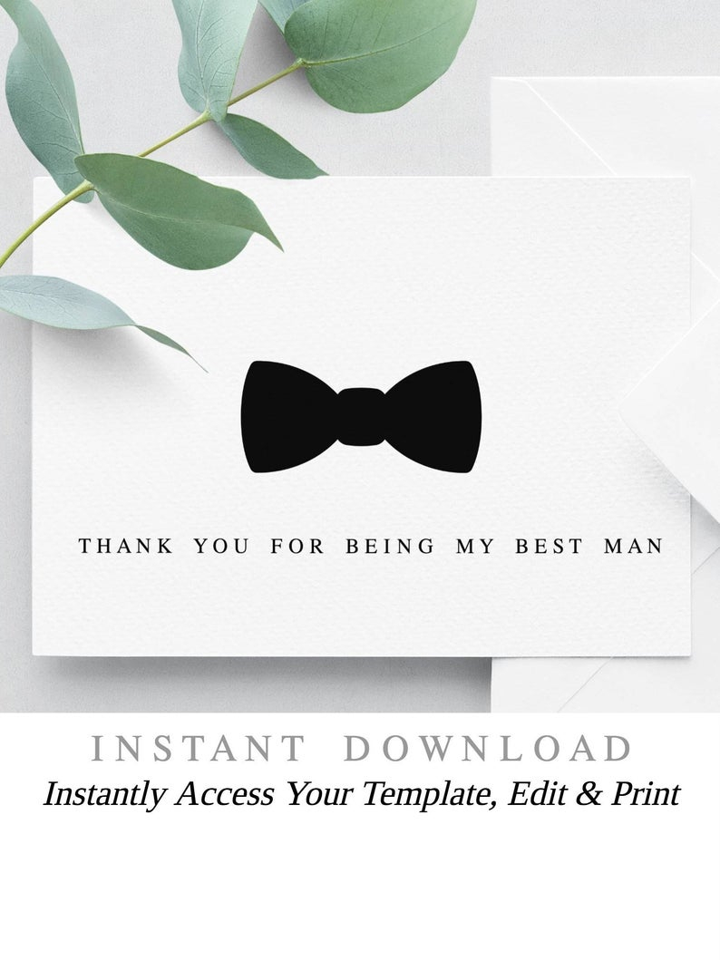 Personalized Best Man Proposal Card Instant Download Best Etsy inside dimensions 794 X 1059