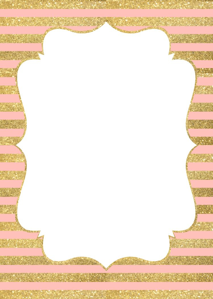 Pin Keyla On K Pink Gold Invitations Gold Invitations throughout sizing 750 X 1050