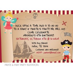 Pirate And Fairy Birthday Party Kateogroup Birthday Party intended for dimensions 1200 X 1200