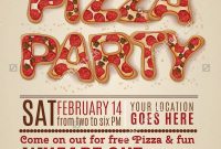 Pizza Party Invitation Template Free Invitation Templates Design inside measurements 1159 X 1600