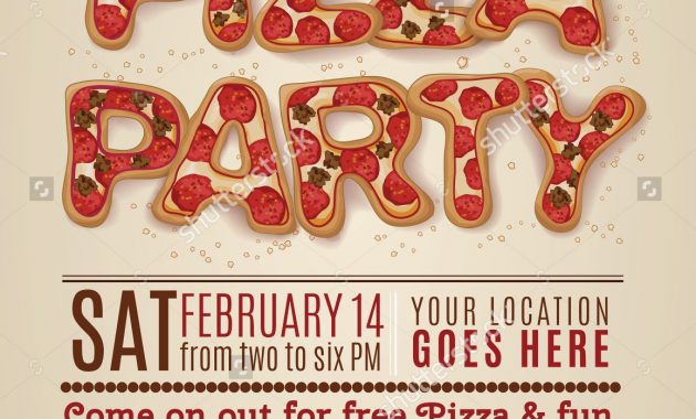 Pizza Party Invitation Template Free Invitation Templates Design inside measurements 1159 X 1600