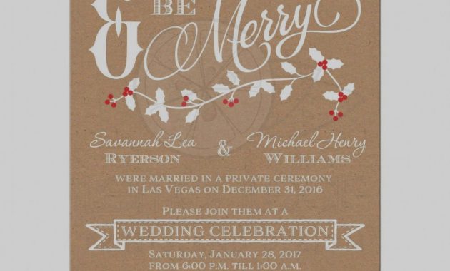 Post Wedding Reception Invitations Templates Sansu within size 910 X 910