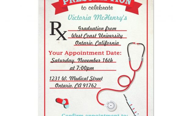 Prescription Pad Invitation Template Invitation Template Ideas regarding size 1104 X 1104