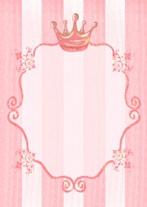 Princess Party Invitation Background Kids Stationery Cest Chic inside dimensions 1500 X 2100