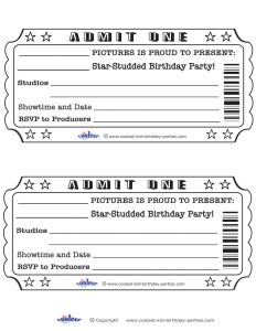 Printable Admit One Invitations Coolest Free Printables Weddeng pertaining to measurements 850 X 1100