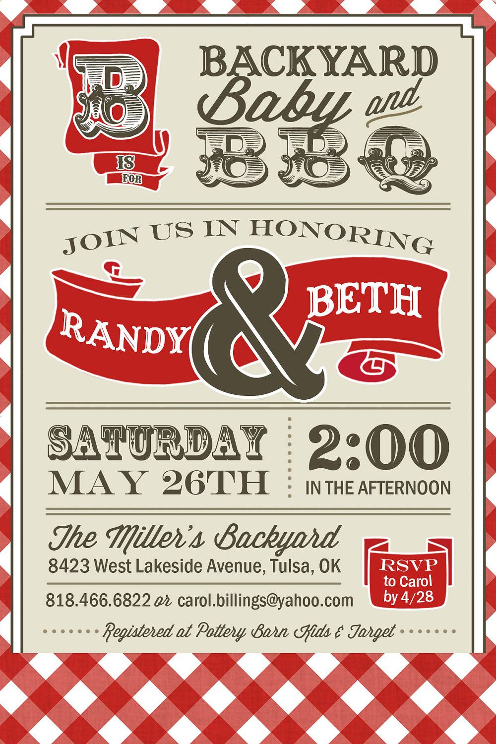 Printable Couples Bbq Ba Shower Invitation Digital Im pertaining to proportions 1000 X 1500