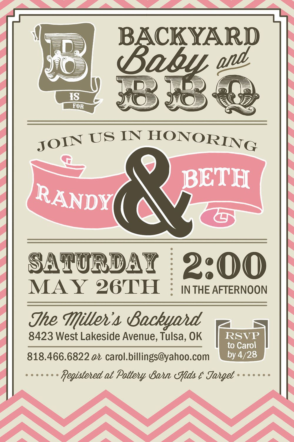 Printable Couples Bbq Ba Shower Invitation Urbanfrontiers with regard to proportions 1000 X 1500