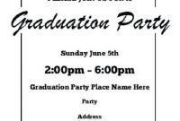 Printable Graduation Party Invitations Party Invitation Card with regard to measurements 756 X 1055