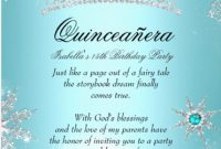 Printable Quinceanera Invitation Templates Party Invitation Card intended for proportions 756 X 1055