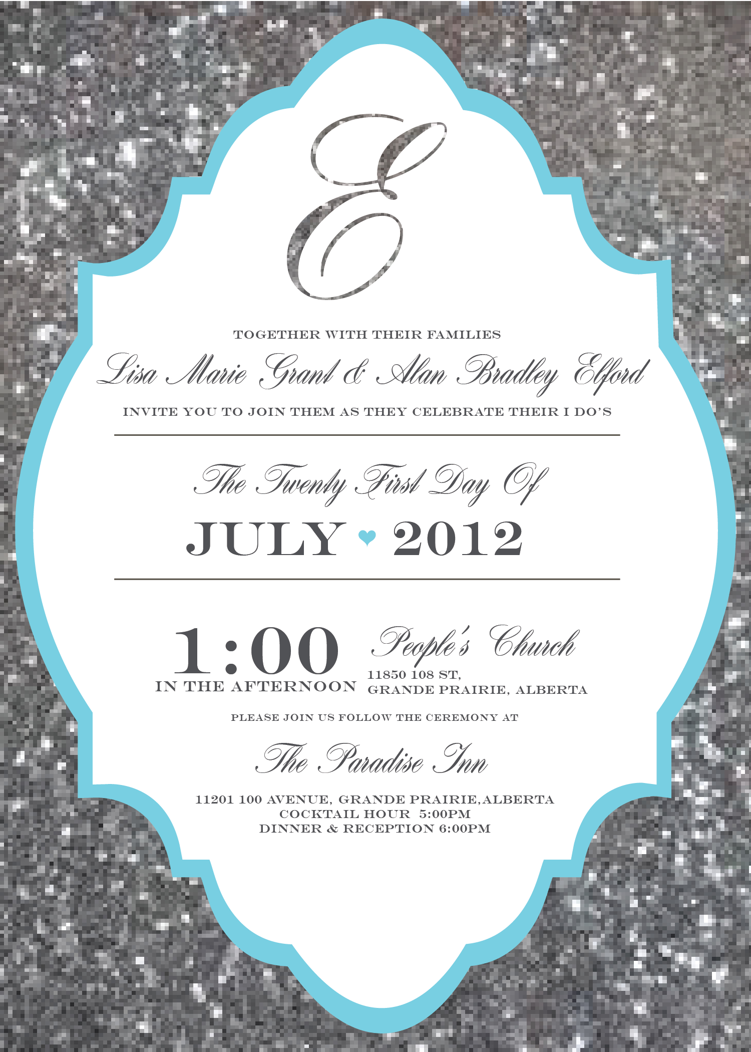 Printable Wedding Invitation Template Breakfast At Tiffanys with regard to dimensions 1500 X 2100