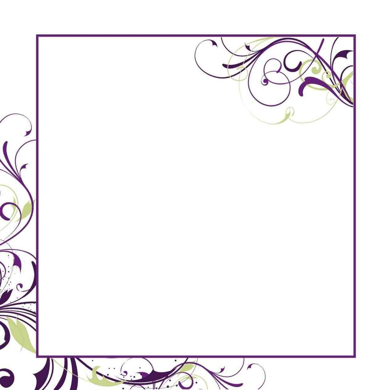 Purple Blank Wedding Invitations Weddings Blank Wedding within dimensions 1264 X 1264