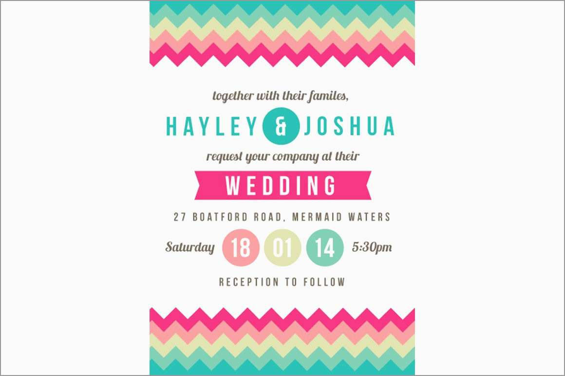 Rainbow Wedding Invitation Templates Free Good 28 Best Rsvp pertaining to size 1160 X 772