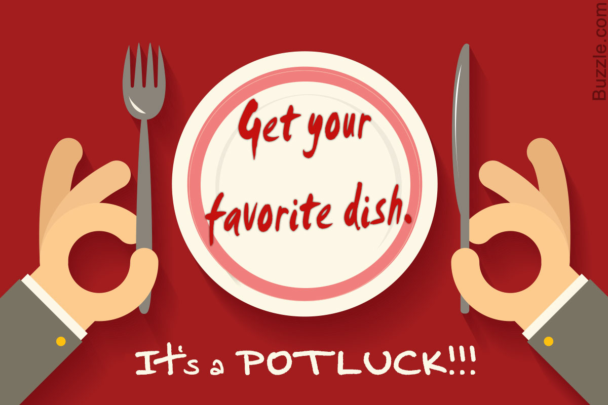 Potluck Email Template