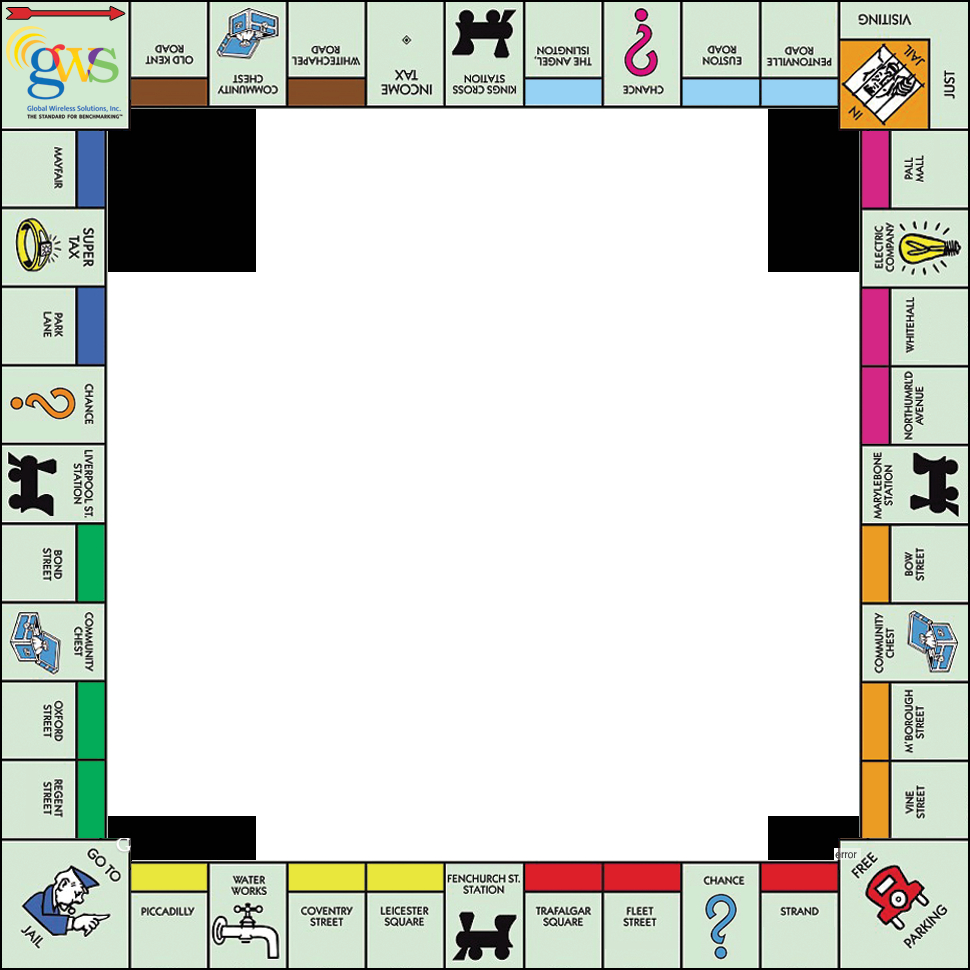 Relay Monopoly Game Board Template Google Search Ladies Conf inside proportions 970 X 970