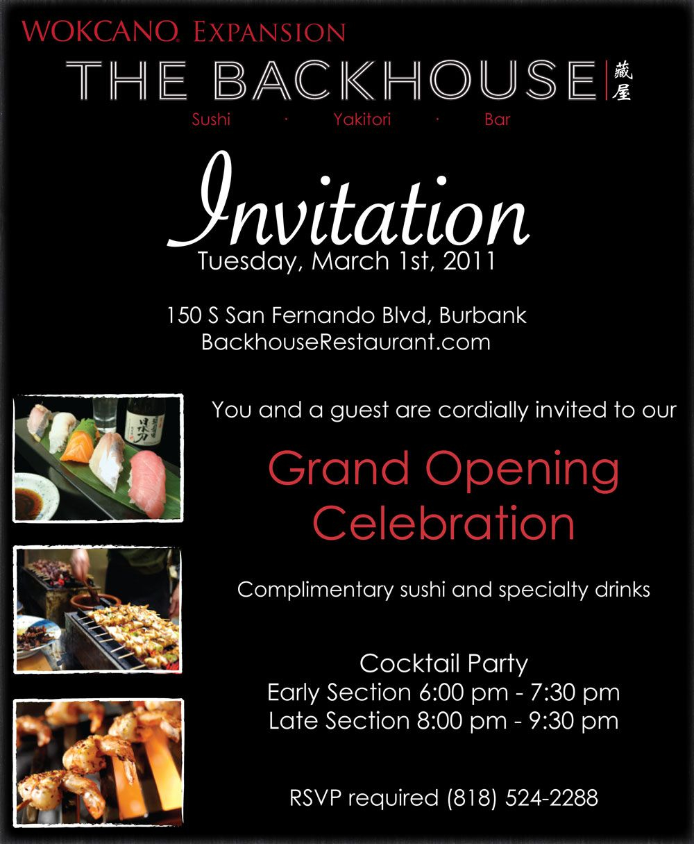 Restaurant Inauguration Invitation Card Google Search throughout dimensions 1000 X 1215