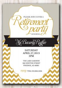 Retirement Party Invitation Template Microsoft Retirment Party in proportions 1071 X 1500