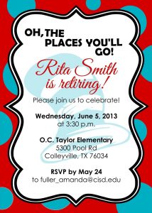 Retirement Party Invitations Free Templates Fun Stuff Retirement intended for dimensions 1142 X 1600