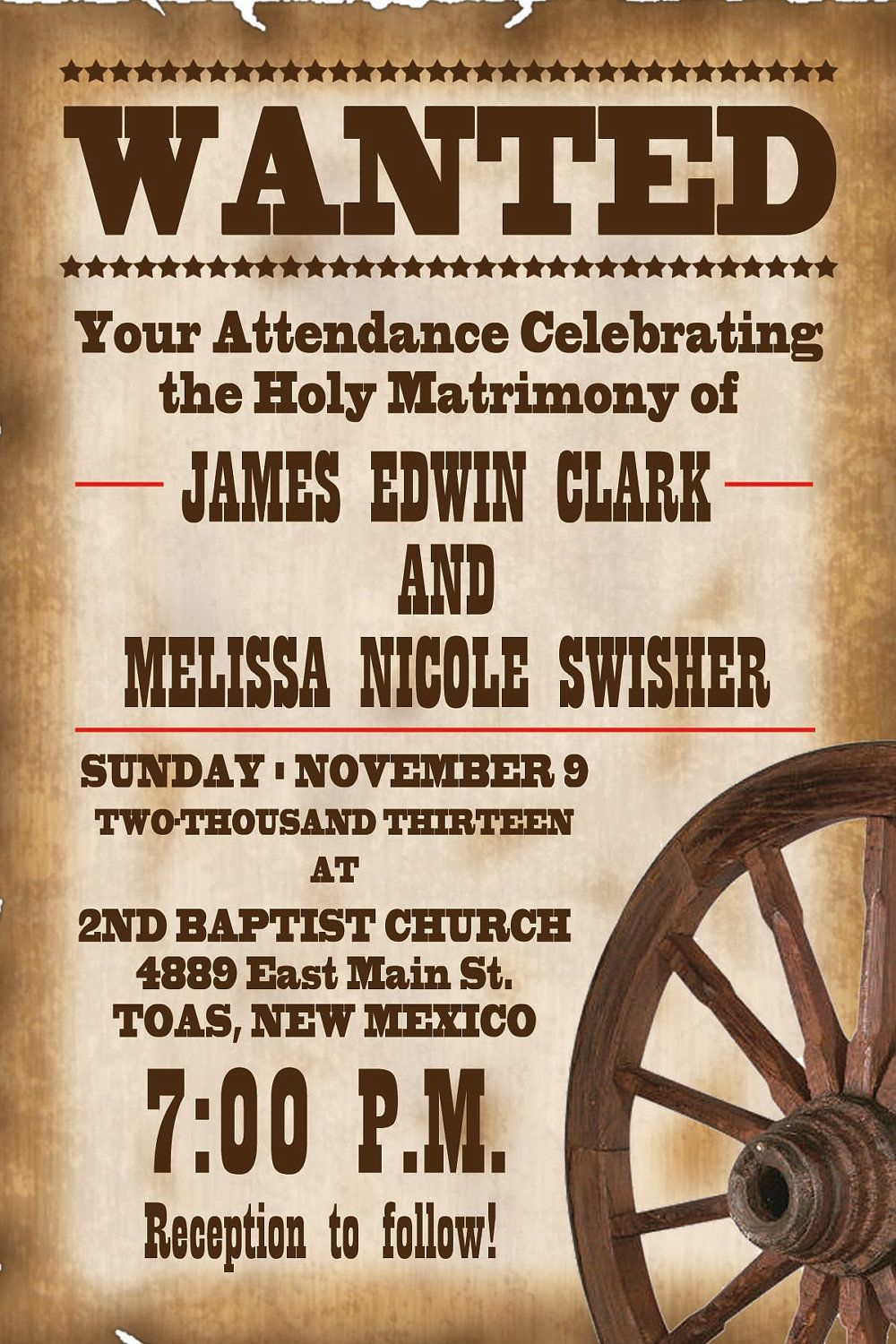 Rustic Wedding Invitation Wording Samples Rustic Western Wedding in sizing 1000 X 1500