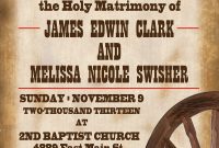 Rustic Wedding Invitation Wording Samples Rustic Western Wedding intended for proportions 1000 X 1500