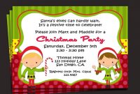 Sample Invitation For Christmas Party Ba Showers Party inside sizing 1560 X 1101