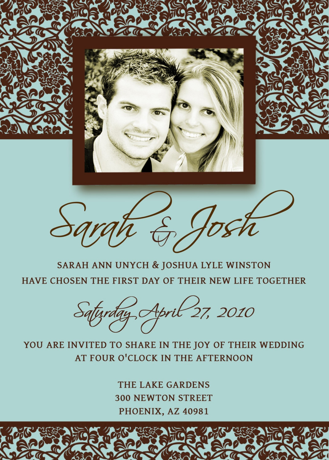 Sample Wedding Invitation Template Sunshinebizsolutions with regard to size 1071 X 1500