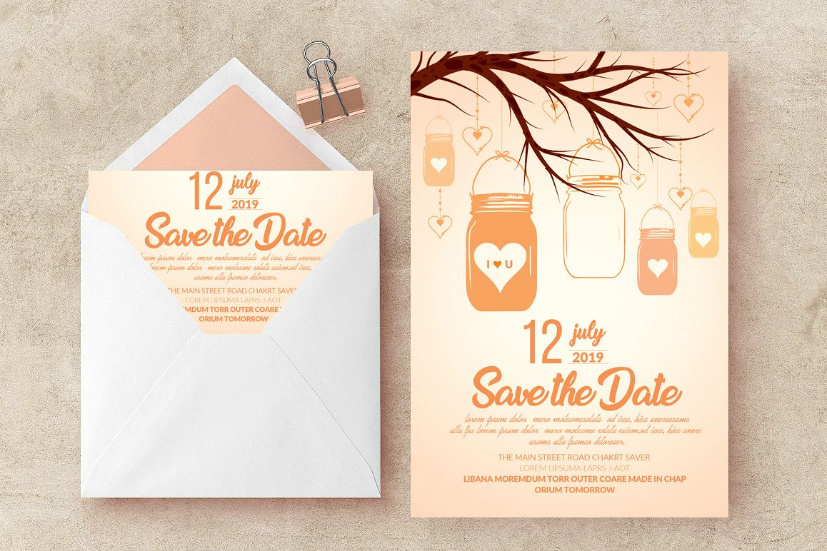 Save The Date Invitation Templates pertaining to size 1158 X 772
