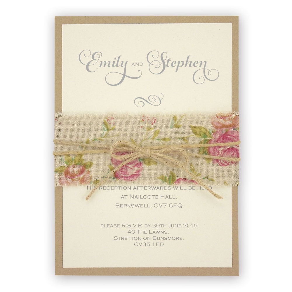 Shab Chic Wedding Invitations Templates Shab Chic Wedding regarding size 1000 X 1000