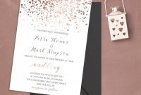 Simple Wedding Invitation Simple Wedding Invitation Template Modern with proportions 900 X 1350