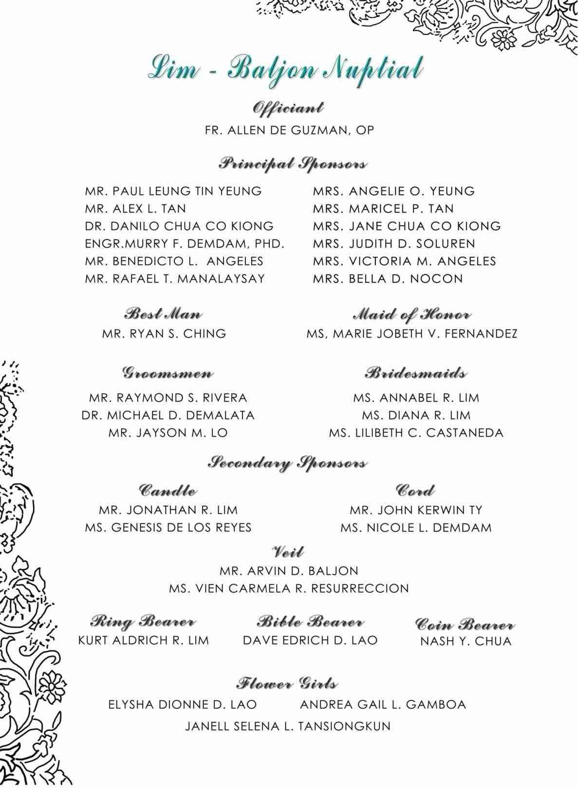 Simple Wedding Programs Templates Weddings Wedding Invitation throughout size 1187 X 1618