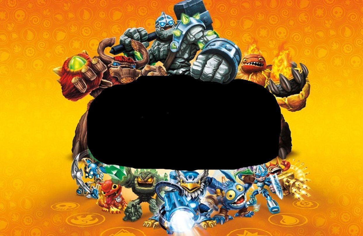 Skylanders Giants Invitations Template Skylanders Party in dimensions 1242 X 810