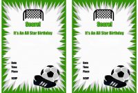 Soccer Invitation Template Free Sansurabionetassociats inside dimensions 1228 X 868