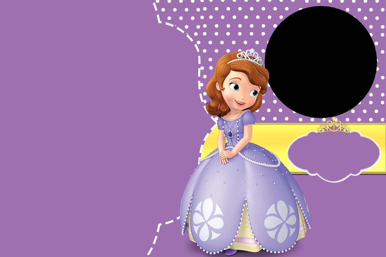 Sofia The First Invitation Template Invitation Template Ideas intended for sizing 1600 X 1068