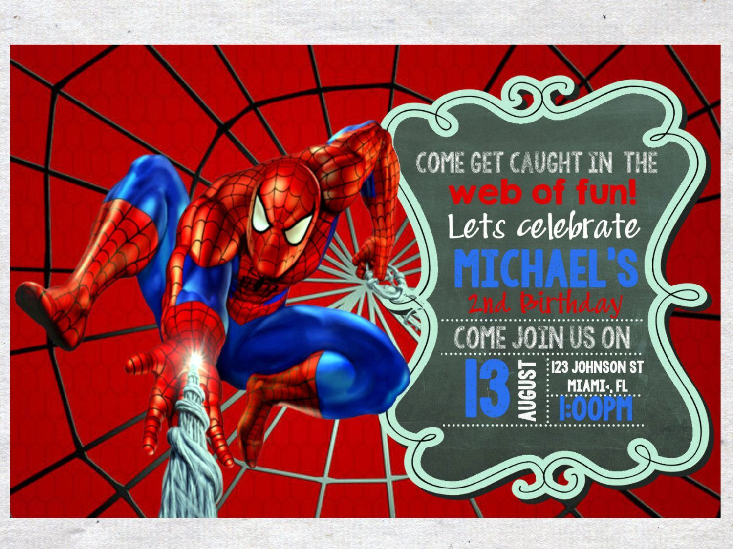 Spiderman Birthday Invitations Templates Free Superhero In 2019 regarding dimensions 1500 X 1125