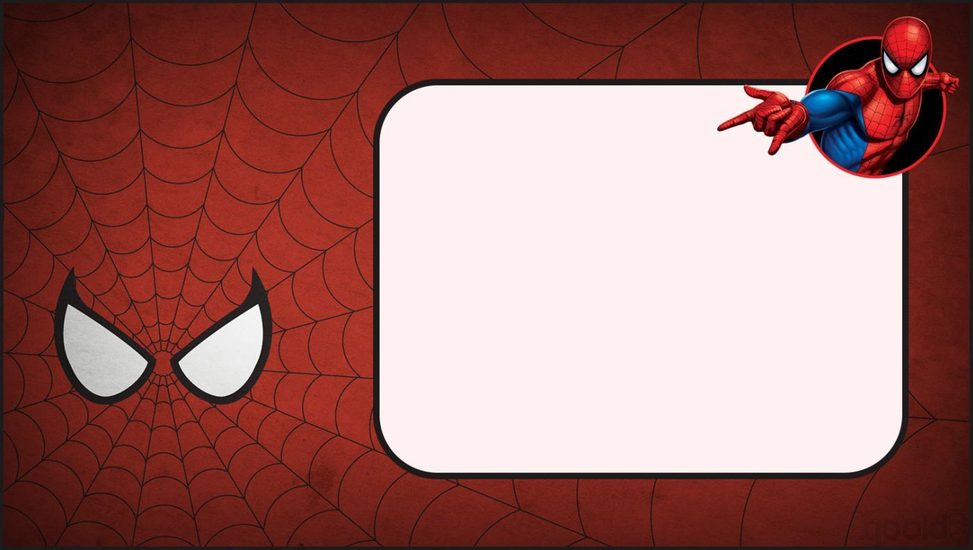 Spiderman Invitation Template Gifts In 2019 Spiderman Invitation within size 1400 X 792