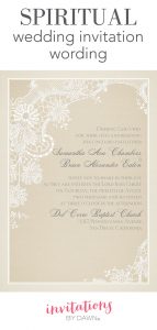 Spiritual Wedding Invitation Wording Invitations Dawn inside sizing 760 X 1600