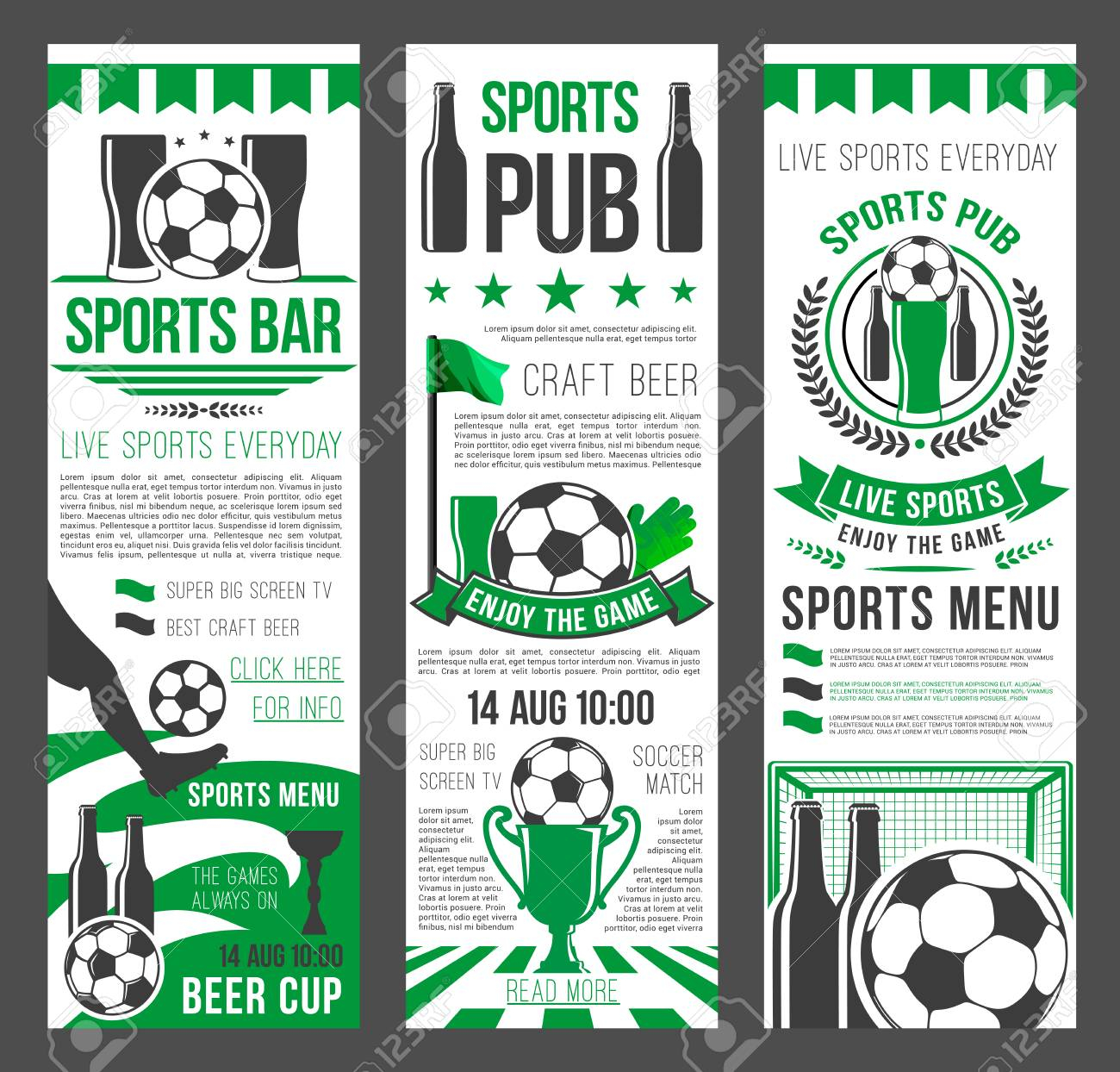Sport Bar Invitation Banner For Football Event Template Soccer for sizing 1300 X 1244