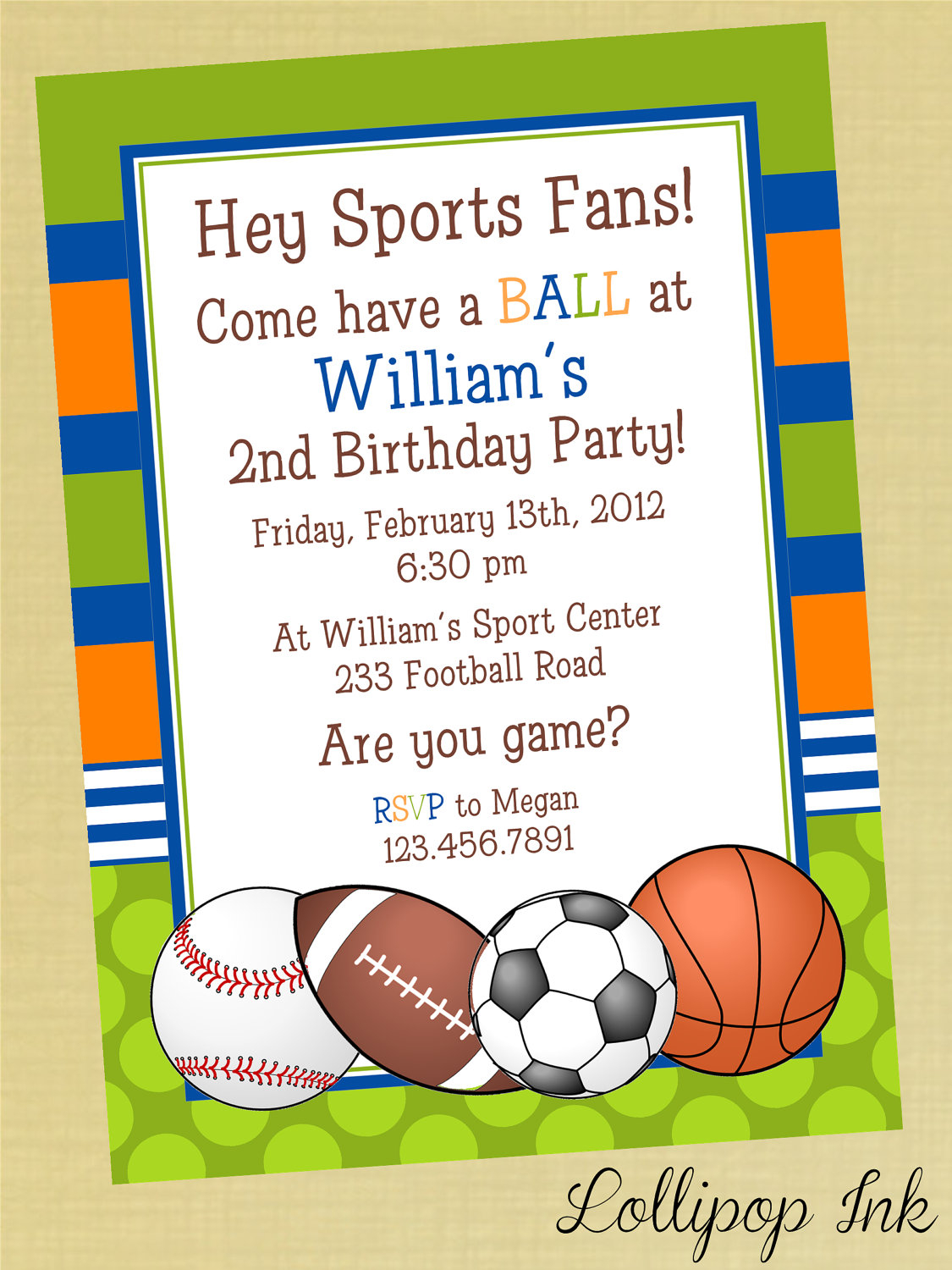 Sports Birthday Invitations To Inspire You How To Create The for sizing 1125 X 1500