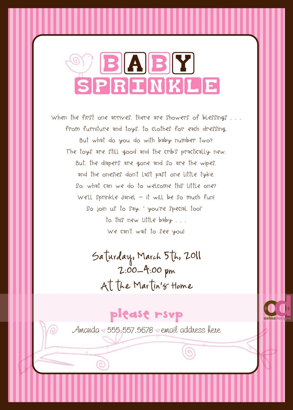 Sprinkle Invitations Wording Wish I Would Have Found This A Few with size 1143 X 1600