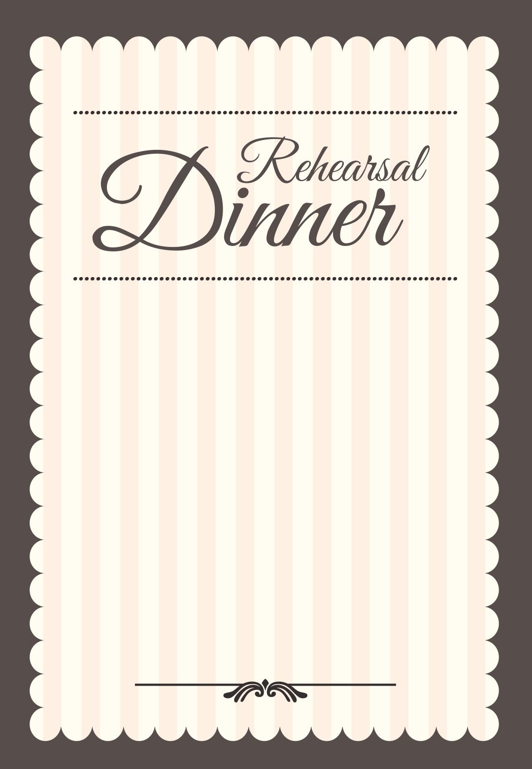 Stamped Rehearsal Dinner Free Printable Rehearsal Dinner Party intended for dimensions 1080 X 1560