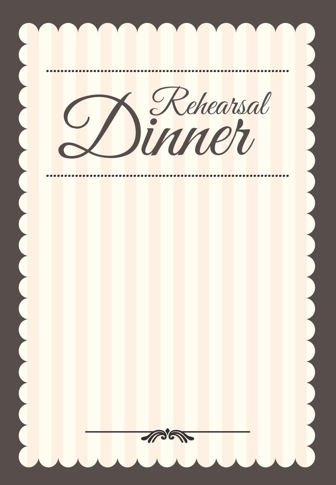 Stamped Rehearsal Dinner Free Printable Rehearsal Dinner Party pertaining to dimensions 1080 X 1560