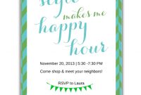 Stella And Dot Invitation Templates with regard to proportions 1024 X 1024