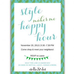 Stella And Dot Invitation Templates with regard to proportions 1024 X 1024