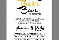 Stock The Bar Party Invitations For Invitations Your Party throughout sizing 1275 X 1500