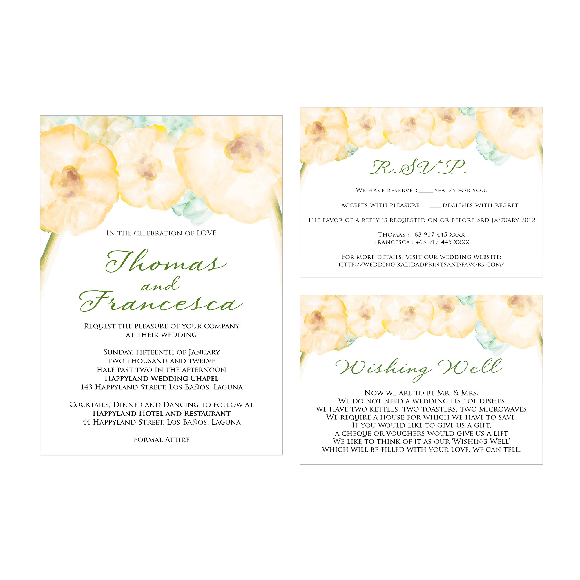 Studio His And Hers Wedding Invitations Templates • Business Template Ideas