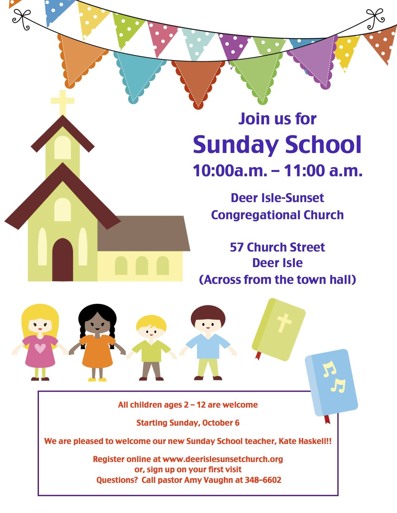 Sunday School Invitation Flyer Google Search Childrens Church pertaining to proportions 1275 X 1650