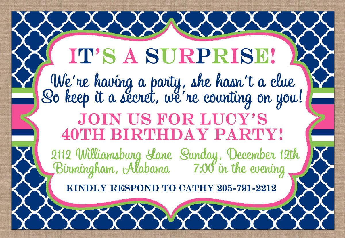 Surprise 50th Birthday Party Invitations Templates Party with measurements 1200 X 828