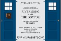 Tardis Wedding Invitation Natejgardner On Deviantart within sizing 1057 X 756