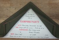 Tent Invitations Sweet Crunchy with regard to measurements 3950 X 2367