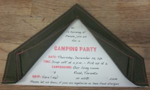 Tent Invitations Sweet Crunchy with regard to measurements 3950 X 2367