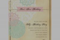 The 20 Best Ideas For Vintage Birthday Invitations Home inside dimensions 950 X 950